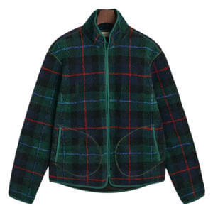 GANT Checked Fleece Jacket